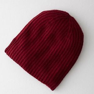 Steven Alan cashmere beanie - burgundy